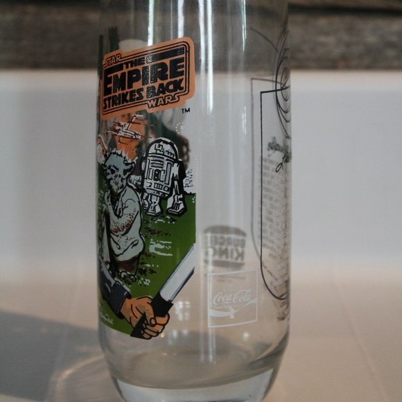 - Burger King 1980 Empire Strikes back Glass Luke - Picture 2 of 3